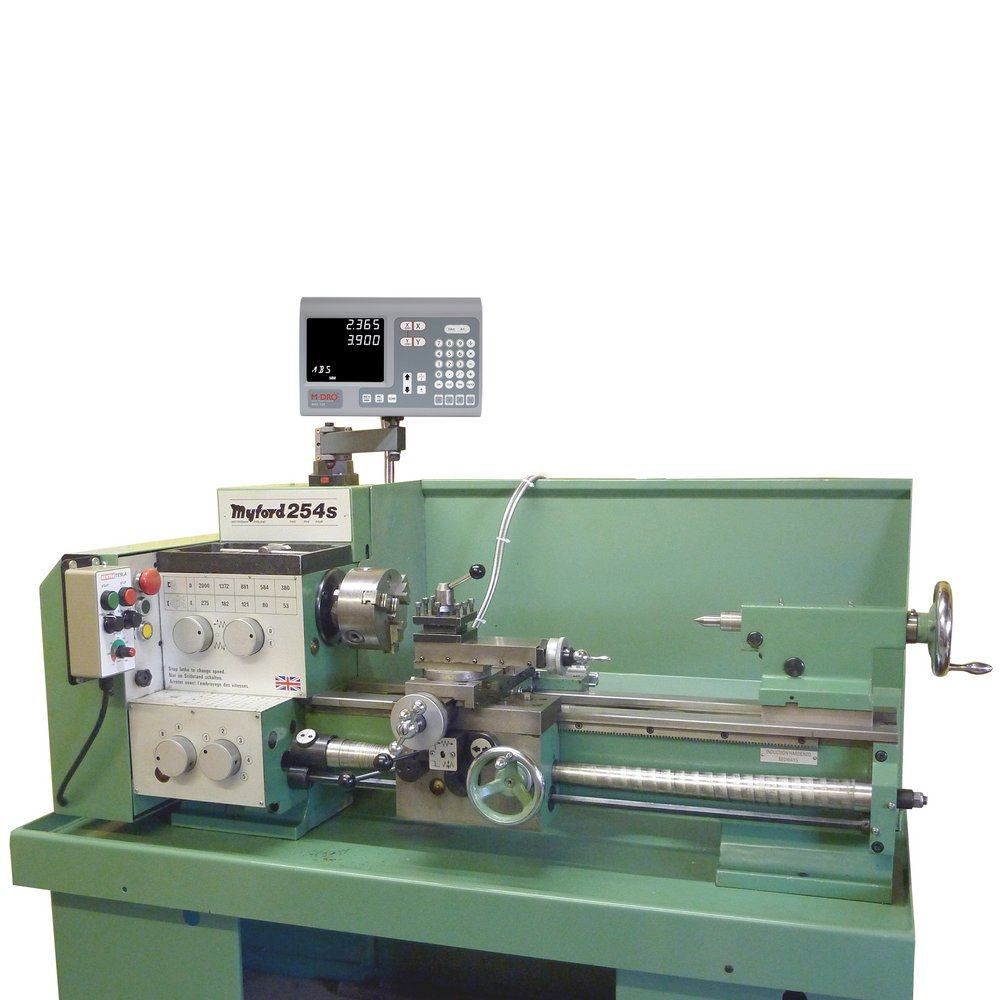 thumbnail interactive-video image 1 of Digital Readout (DRO) Kit For Myford ML7 / Super 7 Lathe Cross Slide - UK Made 1 of 4