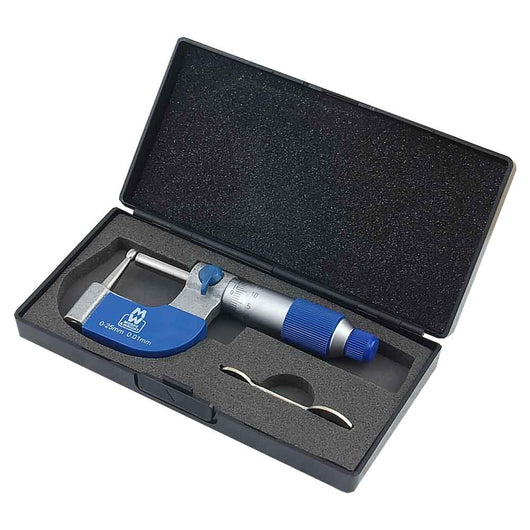 moore and wright 0 25mm tube micrometer mw255 01