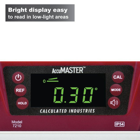 calculated industries 7210 accumaster pro digital level