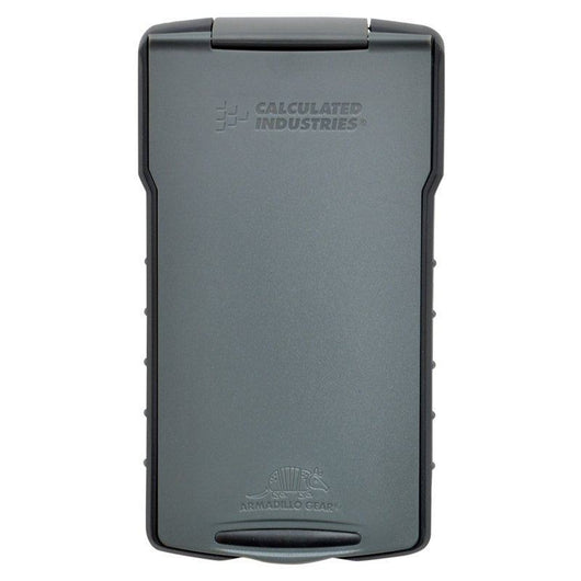 calculated industries 5022 2 armadillo gear hard protective case in gray