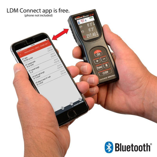 calculated industries 3360 laser dimension master with bluetooth 165 bt