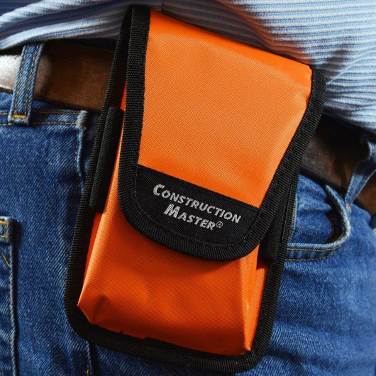 calculated industries 5010 bb1 armadillo soft tool belt case orange