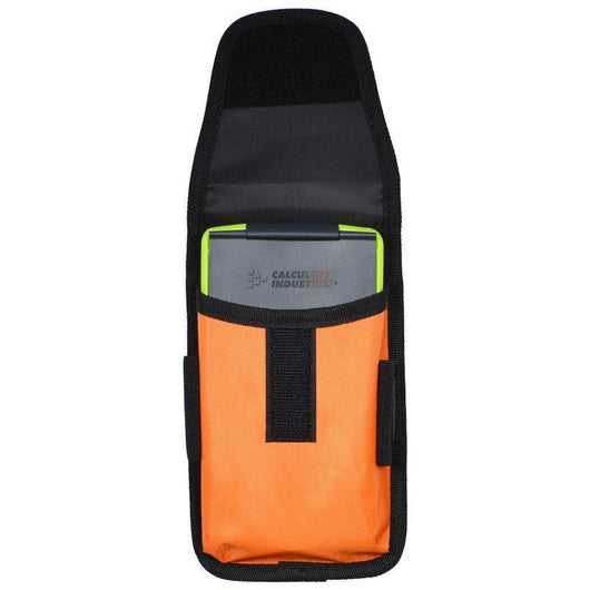 calculated industries 5010 bb1 armadillo soft tool belt case orange
