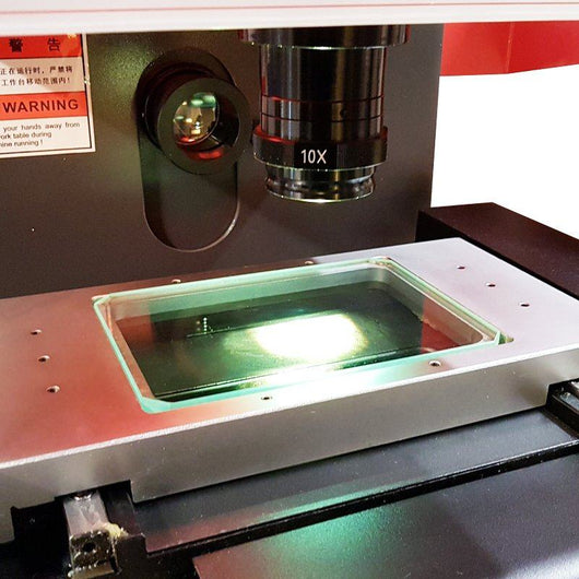 easson ep1 1510 vertical profile projector with lcd inspection digital readout