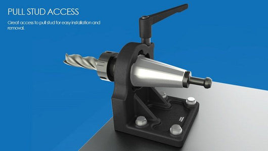edge technology iso 40 tool holder tightening fixture