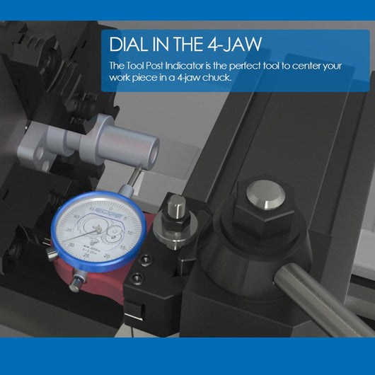 Machine Tool Indicators Edge Technology Lathe Tool Post Dial Indicator 42-000 – Machine-DRO