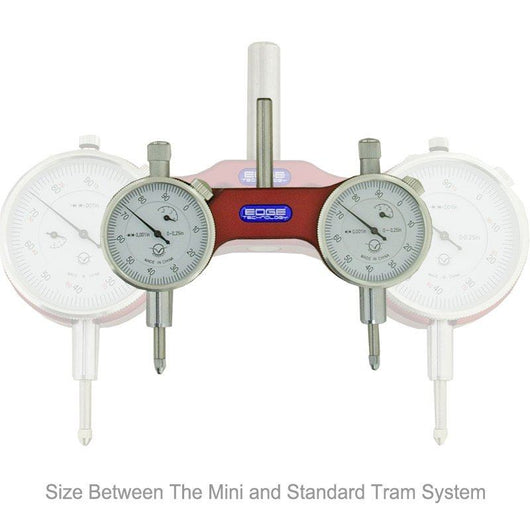 edge technology mini pro tram system with 1 4 shank