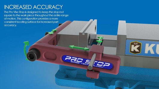 edge technology single pro stop 6 inch vice stop