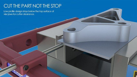 edge technology single pro stop 6 inch vice stop