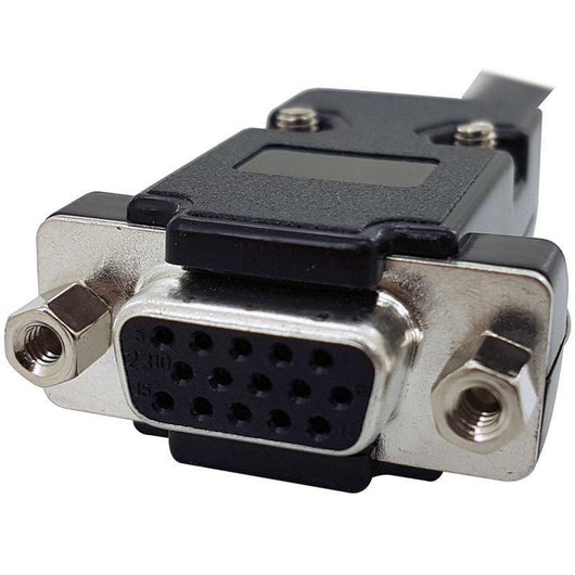 m dro replacement console adaptor cable suitable for fagor 15 pin hd d type connector
