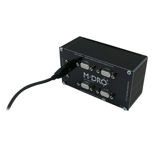 m dro pc based dro digital readout 4 axis interface with software