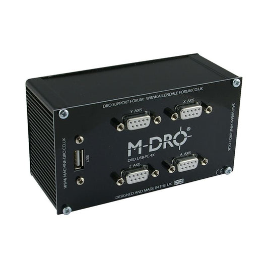 m dro pc based dro digital readout 4 axis interface with software
