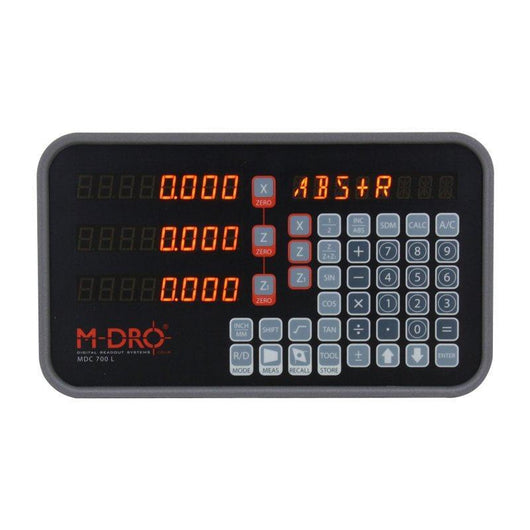 3 axis m dro lathe function digital readout display console
