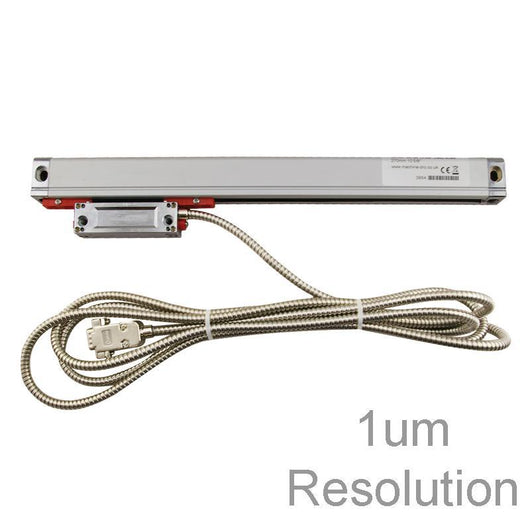m dro standard 70mm 2 3 4 reading length optical linear encoder 1um resolution