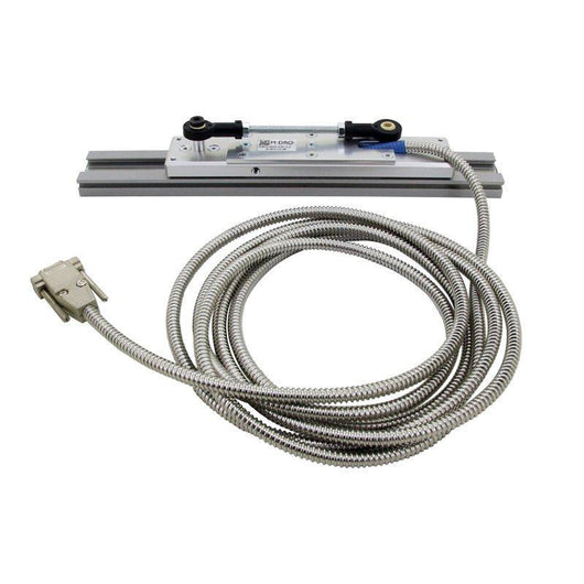 100mm 4 travel guided carriage and linear rail suitable for the m dro magnetic encoders