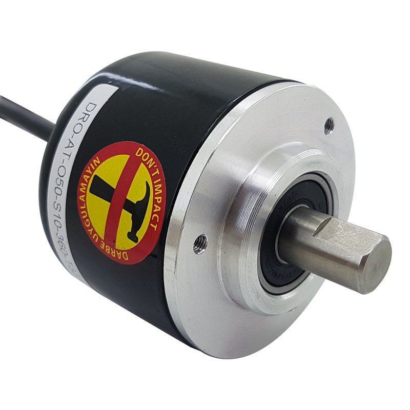 360 Rotory Encoder 360 PPR Optical Incremental Rotary Encoder - 10mm Diameter Shaft and C ...