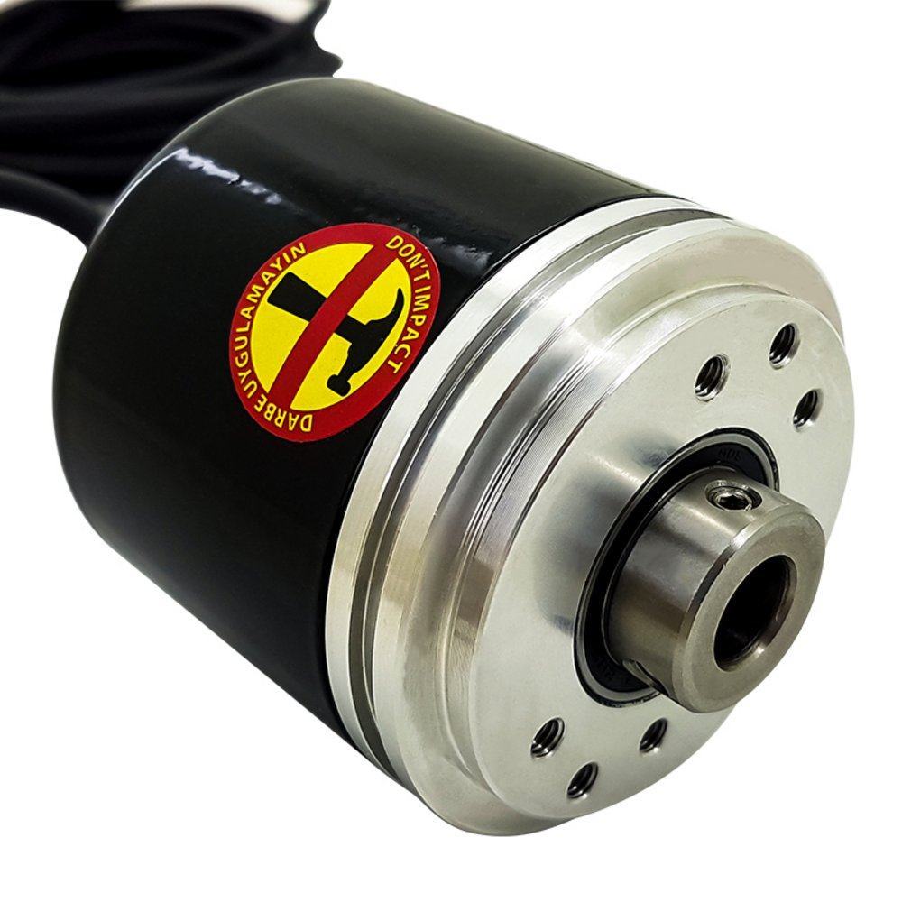 360 PPR Optical Incremental Rotary Encoder - 10mm Diameter Semi-hollow ...