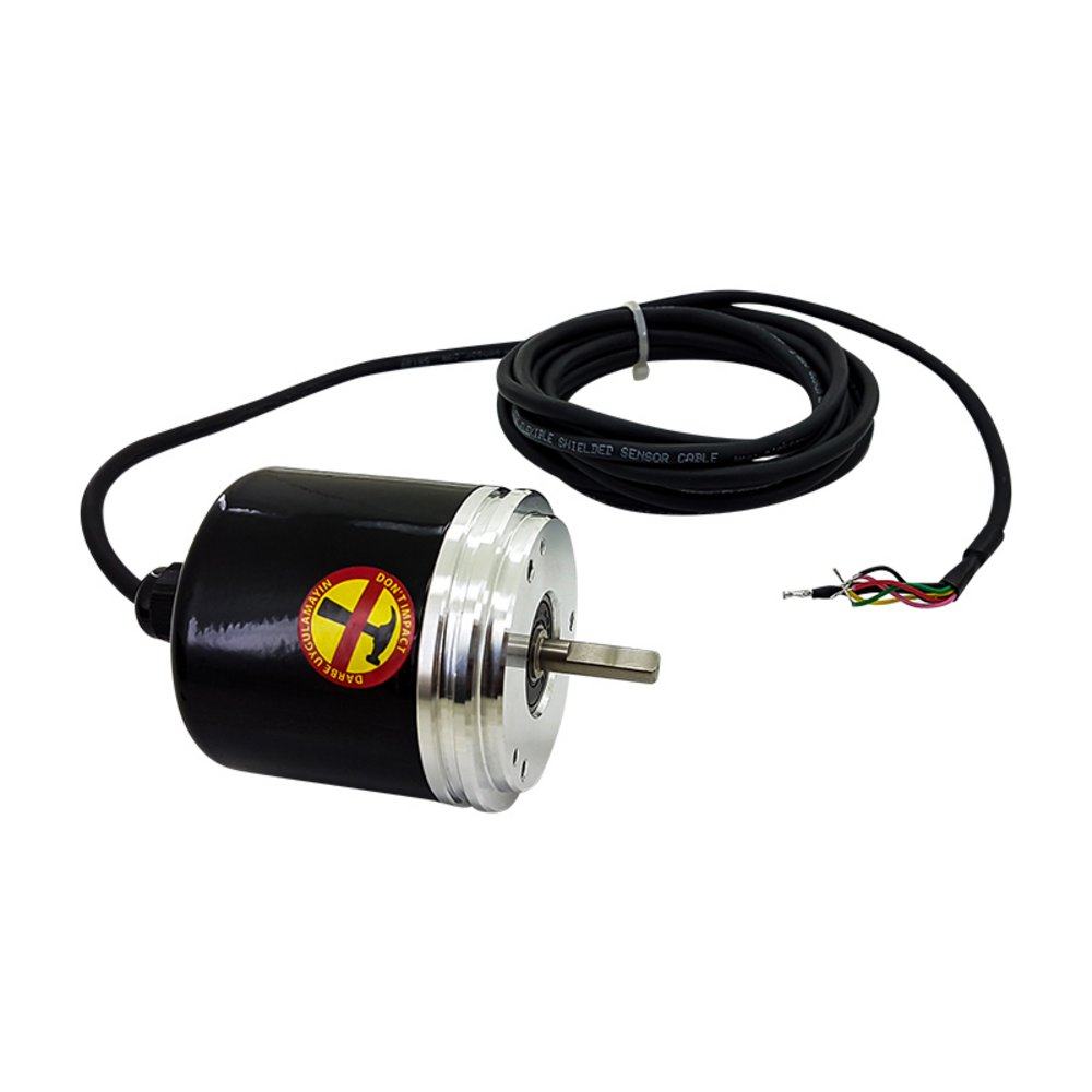 360 PPR Optical Incremental Rotary Encoder - 6mm Diameter Shaft and Sy ...