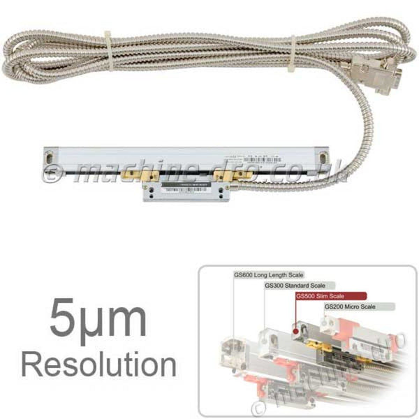 gs500 120 slim glass scale 120mm reading length