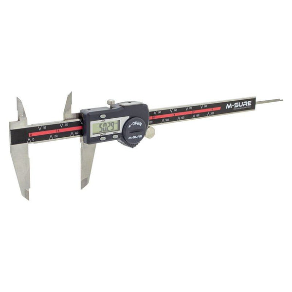m sure ms 220 200 standard digital caliper ms 220 series 0 200mm 0 8