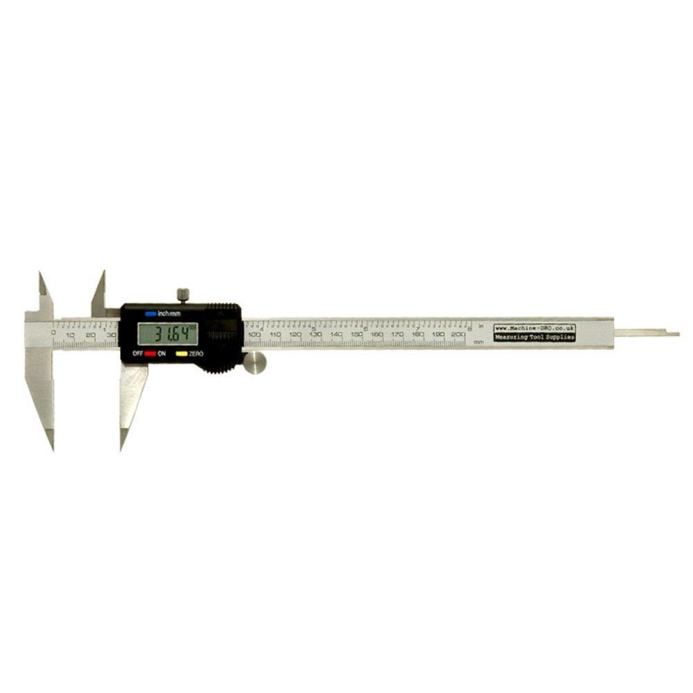 Machine DRO Digital Caliper Narrow Tip 0-200mm (0-8 inch) – Machine-DRO