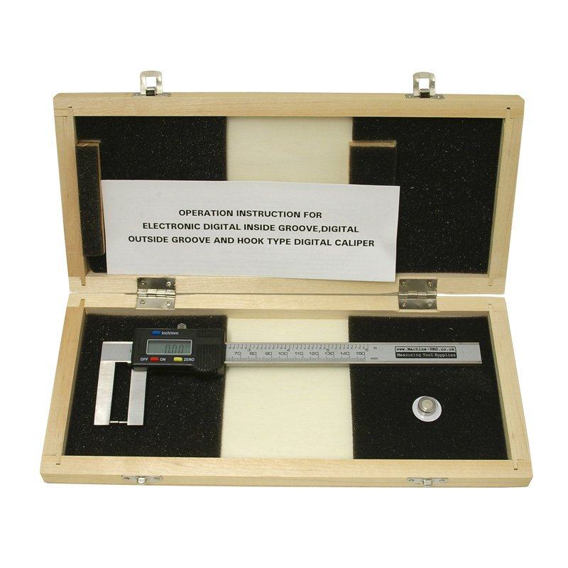 Machine Dra Box Machine DRO ME-CAL-OPC-150 Digital Caliper Outside 150-0mm (0-6 inch ...