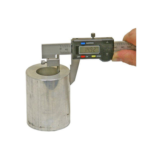 machine dro me cal tu 150 digital caliper tube 0 150mm 0 6 inch