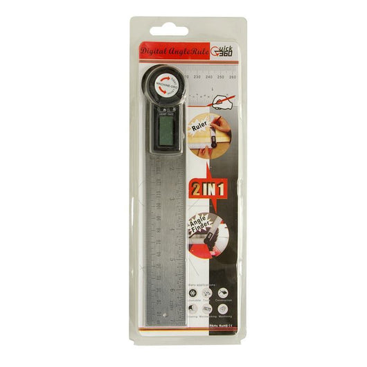200mm 8 digital angle ruler readout gauge