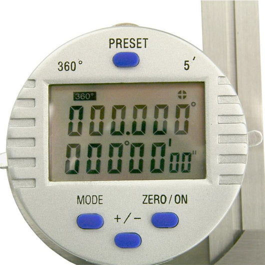 digital universal protractor 300mm 12 blade