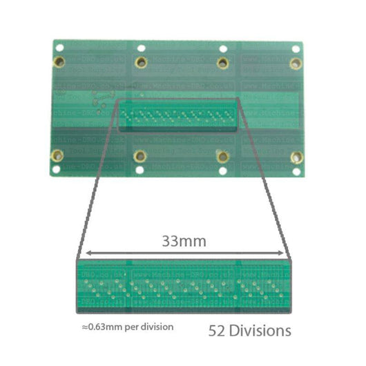 replacement reading head for 1000mm horizontal digital scale