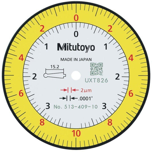mitutoyo dial test indicator horizontal type 0 2mm 0 0075 0 002mm 0 0001 4 8mm 513 409 10t