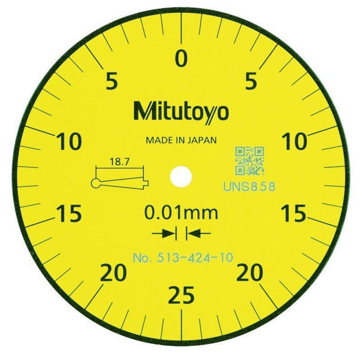 mitutoyo dial test indicator horizontal type 0 5mm 0 01mm 8mm stem 513 424 10e
