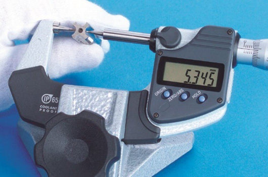 mitutoyo digital point micrometer ip65 inch metric 1 2 30 tip 342 362 30