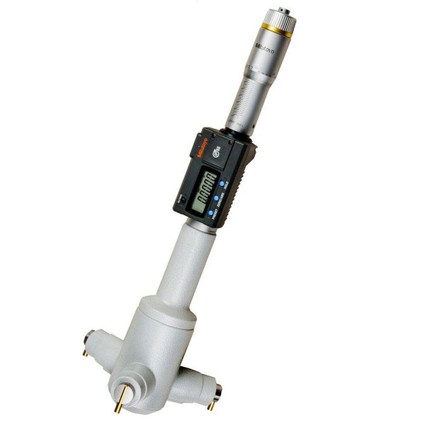 mitutoyo digital 3 point internal micrometer 5 6 ip65 tin inch metric 468 275