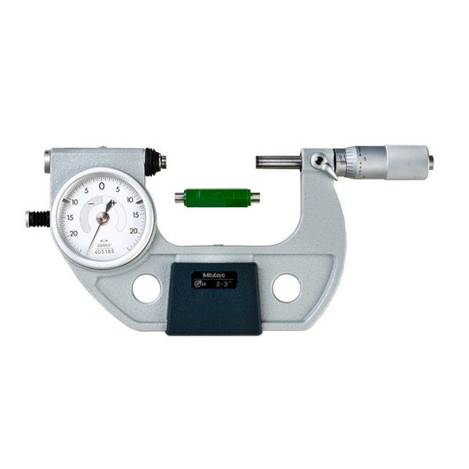 mitutoyo indicating micrometer with button left 2 3 510 133