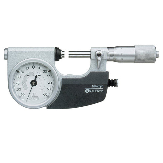 mitutoyo indicating micrometer with button left 3 4 510 134