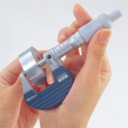 0 1 mitutoyo ratchet thimble micrometer
