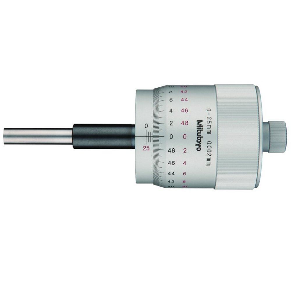 Mitutoyo Micrometer Head Large Thimble 49mm 0-25mm Bidirectional 152-3 ...
