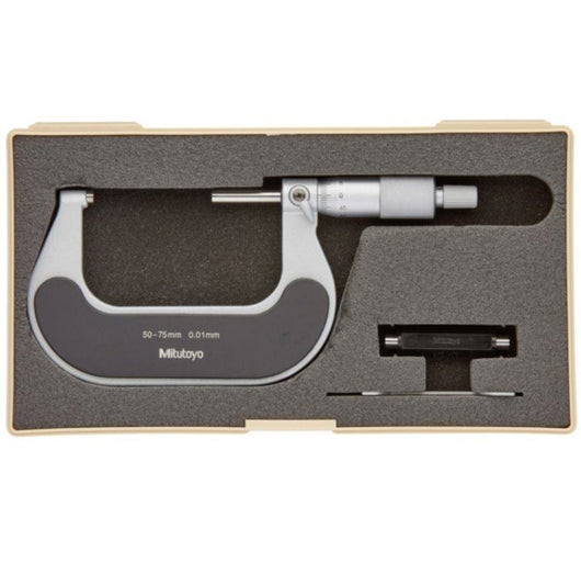 mitutoyo series 102 50 75mm economy micrometer grad 0 01mm 102 303
