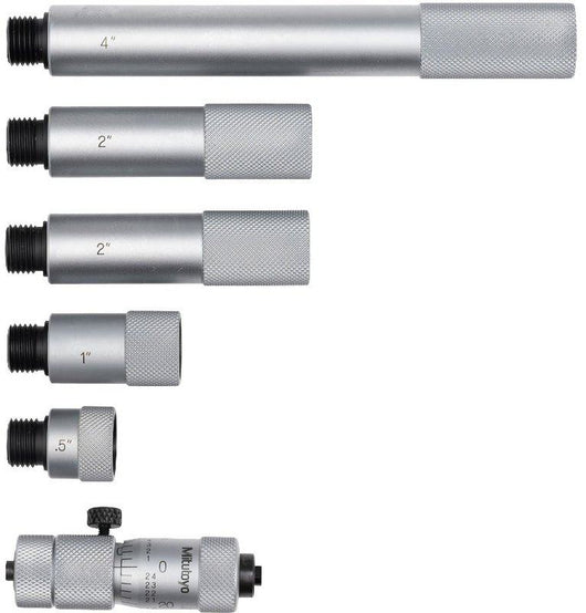 mitutoyo tubular inside micrometer carbide tipped 2 60 inch 137 220