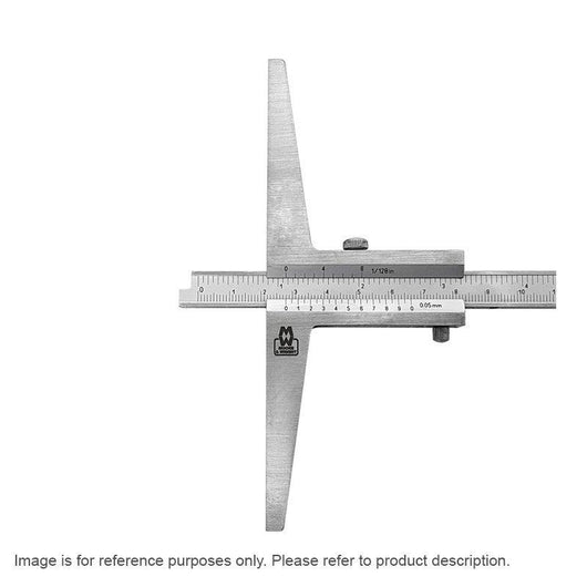 moore and wright 0 300mm 0 12 vernier depth gauge 0 02mm 0 001 mw170 30