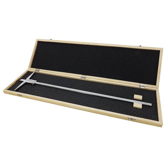 0 500mm 0 20 inch moore and wright vernier depth gauge 0 05mm 1 128 mw170 50b