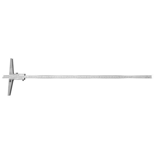 0 500mm 0 20 inch moore and wright vernier depth gauge 0 05mm 1 128 mw170 50b