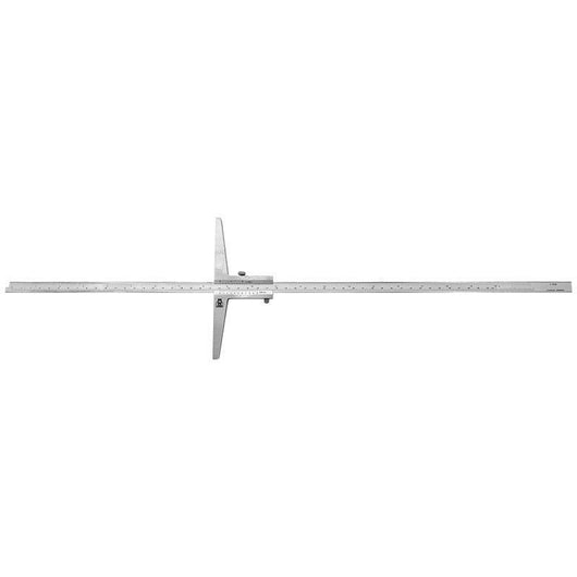 0 500mm 0 20 inch moore and wright vernier depth gauge 0 05mm 1 128 mw170 50b