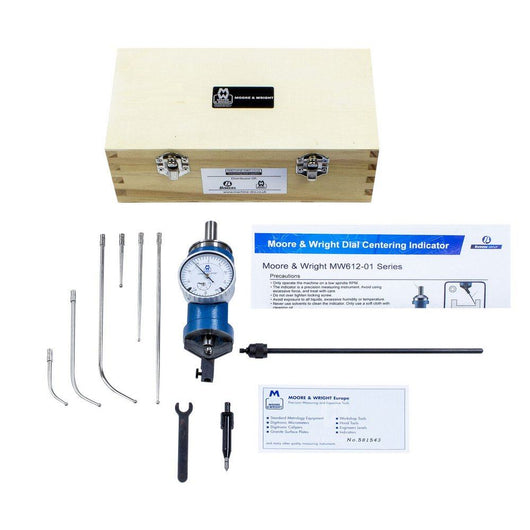 moore and wright mw612 universal dial centre finder for internal and external alignment