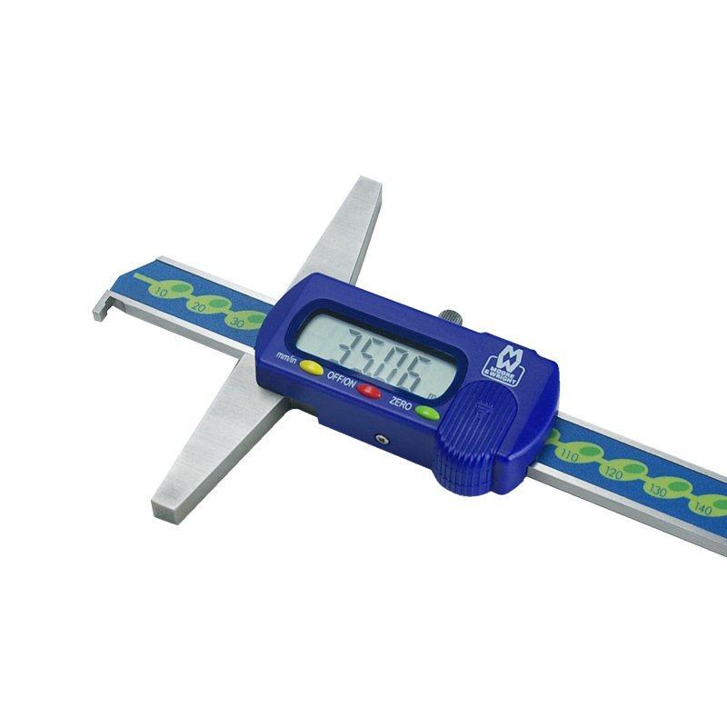 Moore and Wright MEB-MW170-15DH Digital Depth Gauge with hook 0-150mm ...