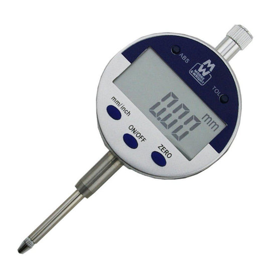 moore and wright 12 7mm 1 2 digital plunger indicator 405 series with lug back mw405 04db