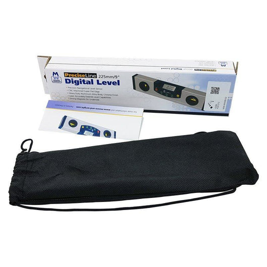 moore and wright 225mm 9 digital level with cross hair laser mw580 02