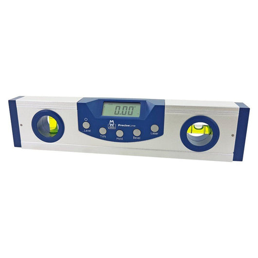 moore and wright 225mm 9 digital level with cross hair laser mw580 02