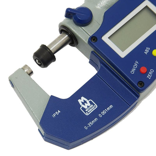 moore and wright meb mw201 01dab digital external micrometer 0 1mm 0 25 inch 201 series